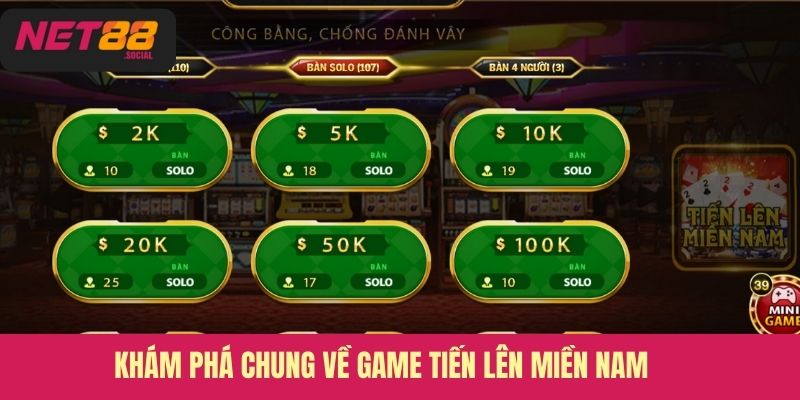 Khám phá chung về game tiến lên miền nam